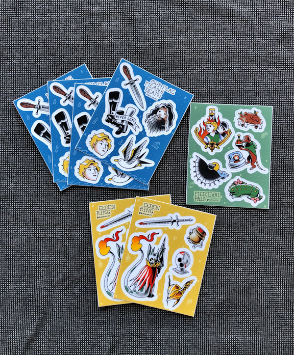 Ring Stickers | Sticker Sheet