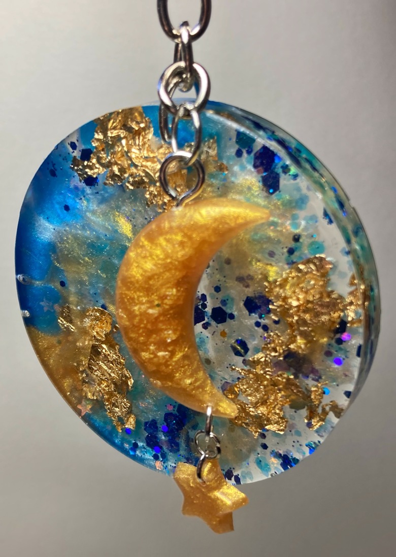 The Starry Night Metal Keychain – Beyond Van Gogh