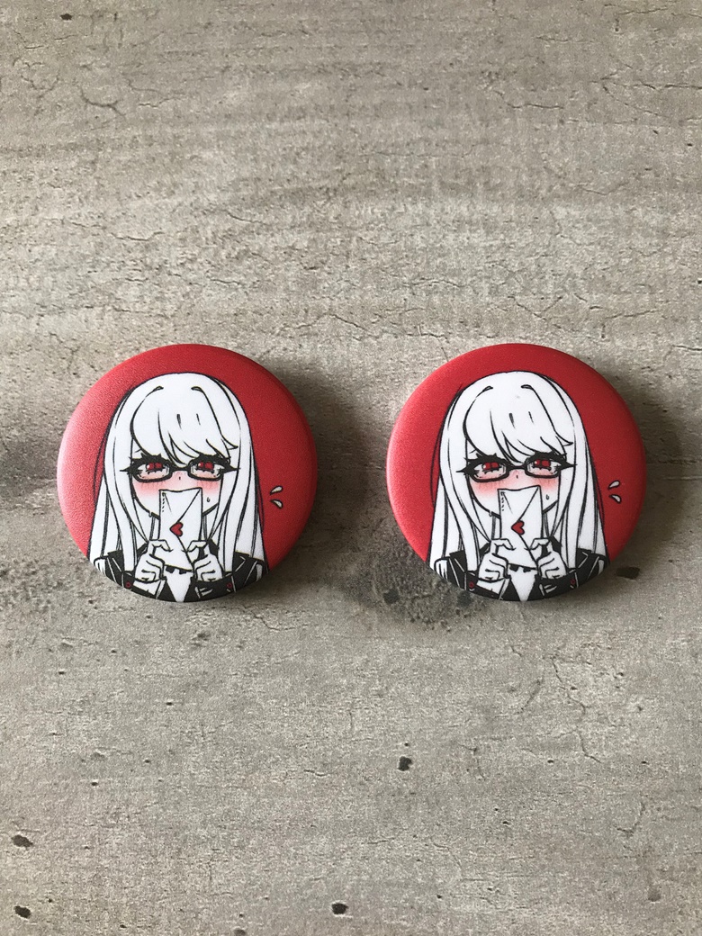 Sumire Button Pins - R8grets's Ko-fi Shop - Ko-fi ️ Where creators get ...