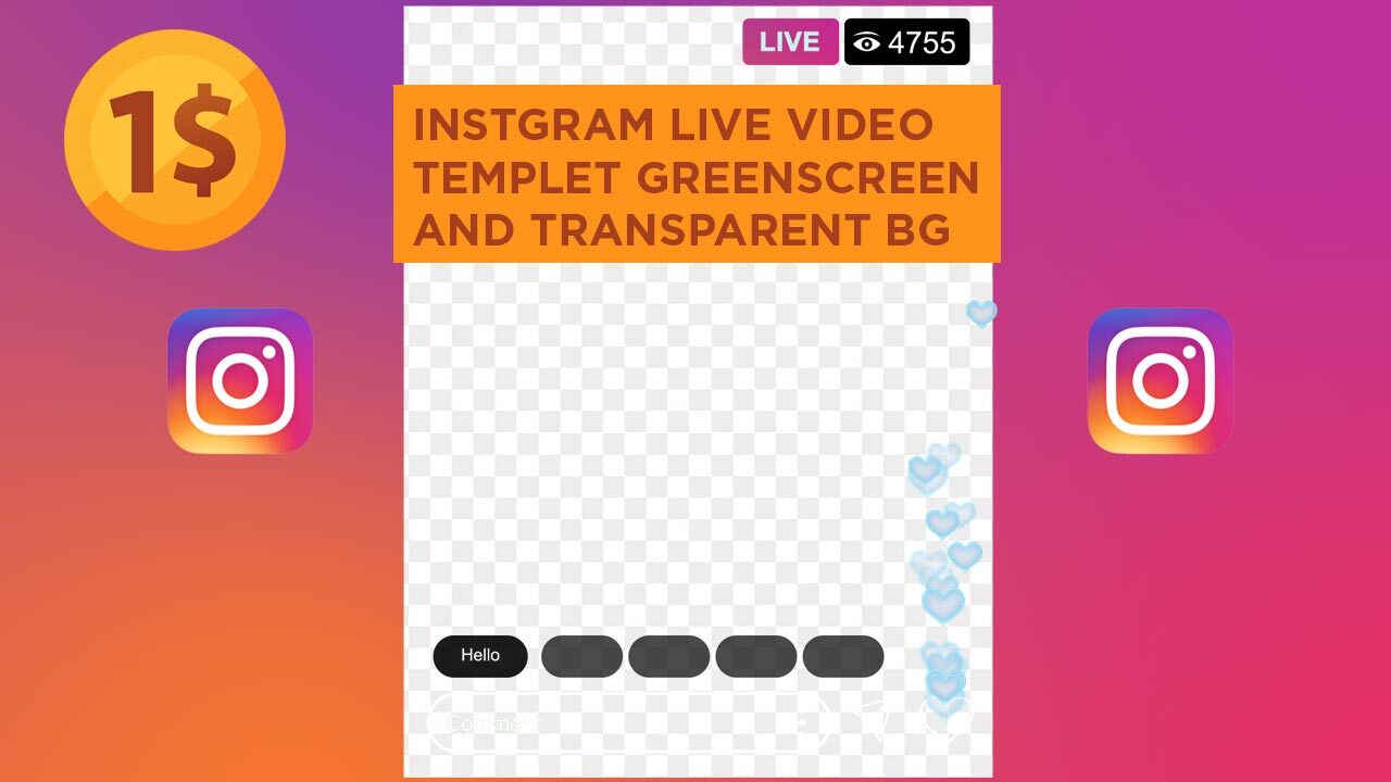 Instagram live templet green screen video - Free Graphics's Ko-fi Shop -  Ko-fi ❤️ Where creators get support from fans through donations,  memberships, shop sales and more! The original 'Buy Me a