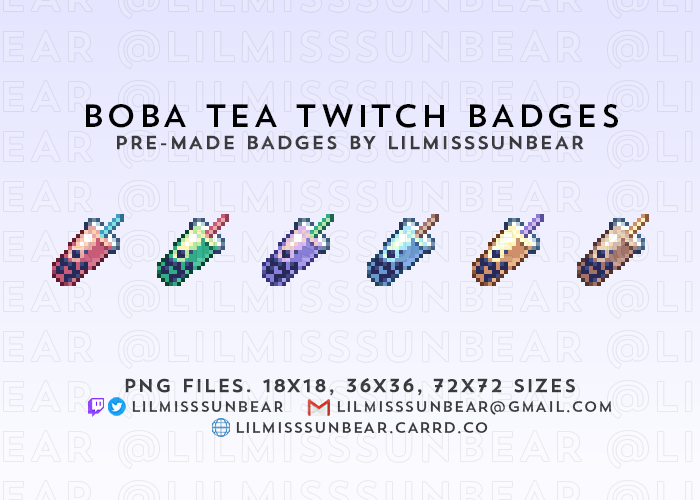 Boba Badges