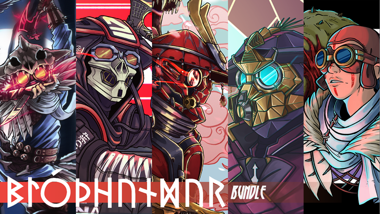 BloodHound Wallpapper Bundle (PC & Cellphone) - Mecha Brain's Ko