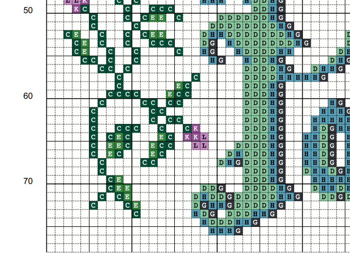 But Debbie, Pastels - PDF Cross Stitch Pattern - Squooshy's Ko-fi