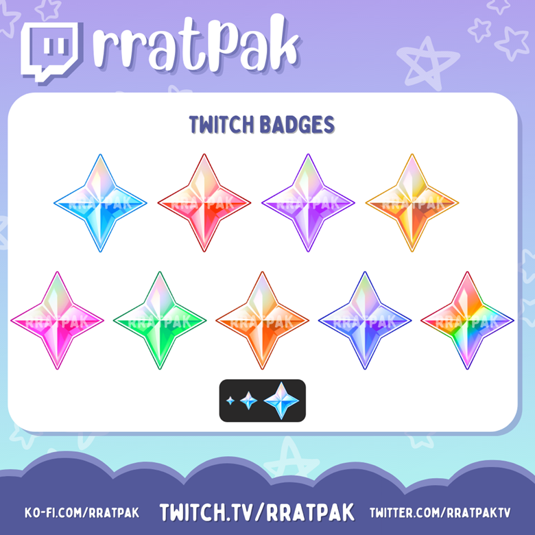 Genshin Impact Primogem Twitch Badges Rratpaks Ko Fi Shop Ko Fi ️ Where Creators Get