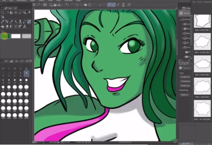 She Hulk speed color - Ko-fi ️ Where creators get support from fans ...