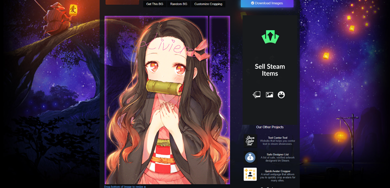 Nezuko Steam Artwork (Animated) - Liviem's Ko-fi Shop - Ko-fi ️ Where ...