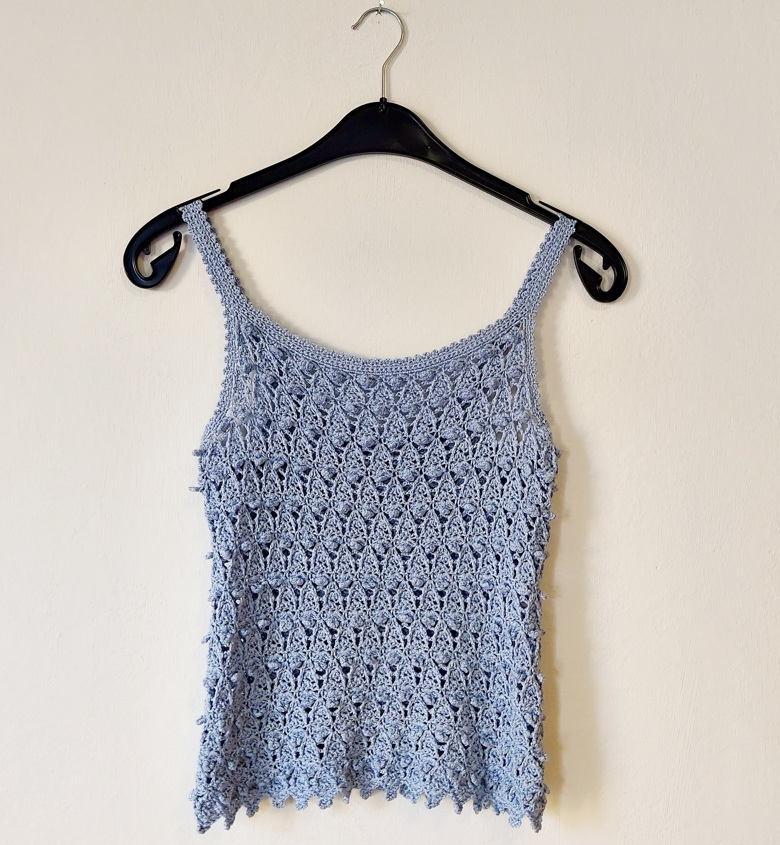 Esmeralda crochet top pattern PDF - Marina Tsareva's Ko-fi Shop