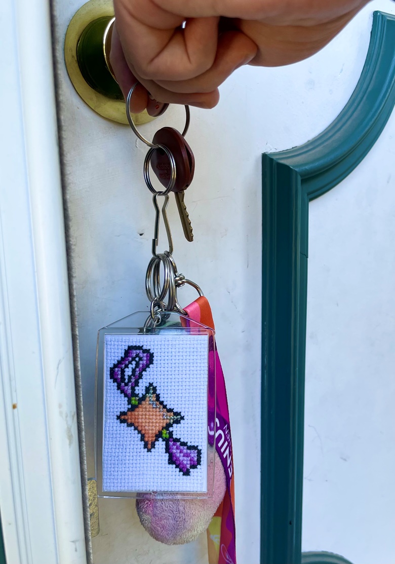 Custom Shiny Charm Cross Stitch Keychain - TundraKatieBean's Ko-fi Shop -  Ko-fi ❤️ Where creators get support from fans through donations,  memberships, shop sales and more! The original 'Buy Me a Coffee