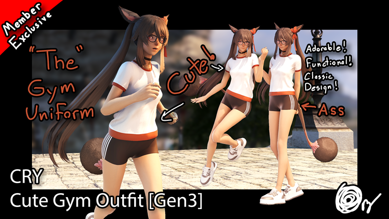 Cry] Low-Cut Panties [Gen3][Doll Support] + IVCS Miqo - Yaelle