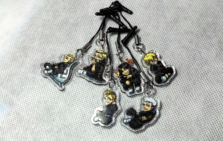 Tokyo Revengers - Phone Charm - Svartcrow's Ko-fi Shop