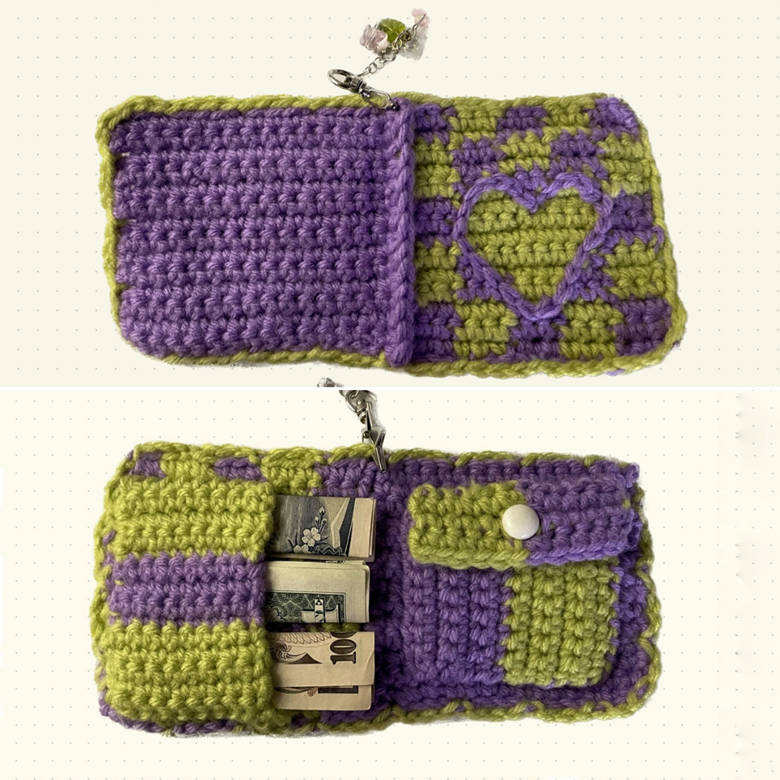 I Heart U Case Pattern, Powerpuff Crochet Case