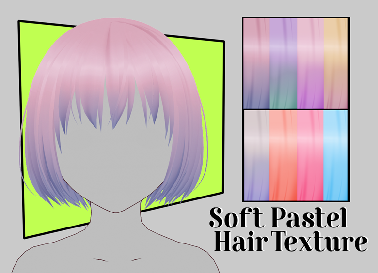 Vroid Studio Rainbow hair texture - Free - PunkBune's Ko-fi Shop - Ko-fi ❤️  Where creators get support from fans through donations, memberships, shop  sales and more! The original 'Buy Me a