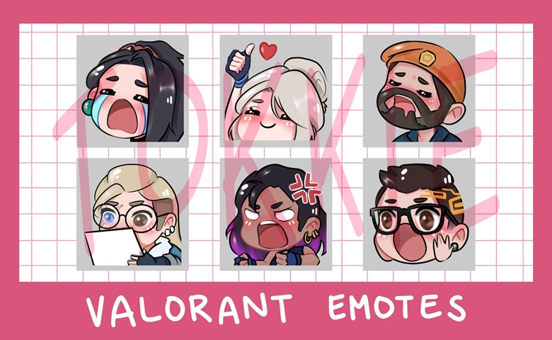 Valorant Emotes - Tokkie's Ko-fi Shop - Ko-fi ️ Where Creators Get 