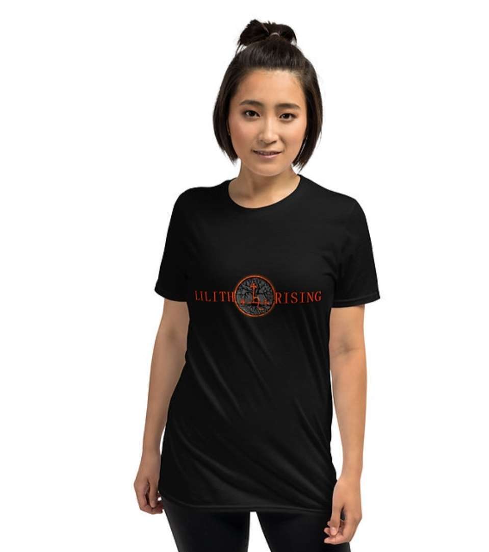 Lilith logo Short-Sleeve Unisex T-Shirt - LILITH RISING's Ko-fi Shop ...