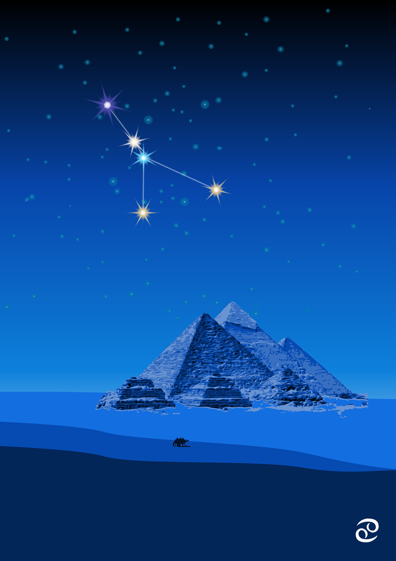 Cancer above Pyramid ( Digital Printable Wall art ) - Top's Image's Ko ...