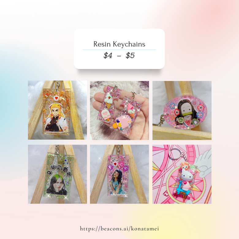 Koko's Resin Creations - Should I add Gold keychains