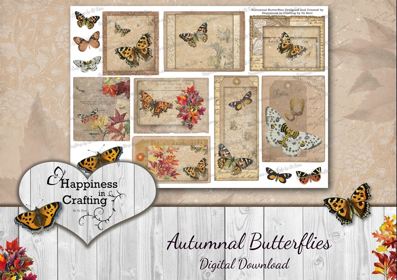 Autumnal Butterflies - Gi Kerr's Ko-fi Shop - Ko-fi ️ Where Creators 