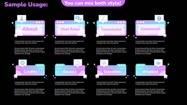 Pop up Window Twitch Panels Nikki s Ko fi Shop Ko fi Where 