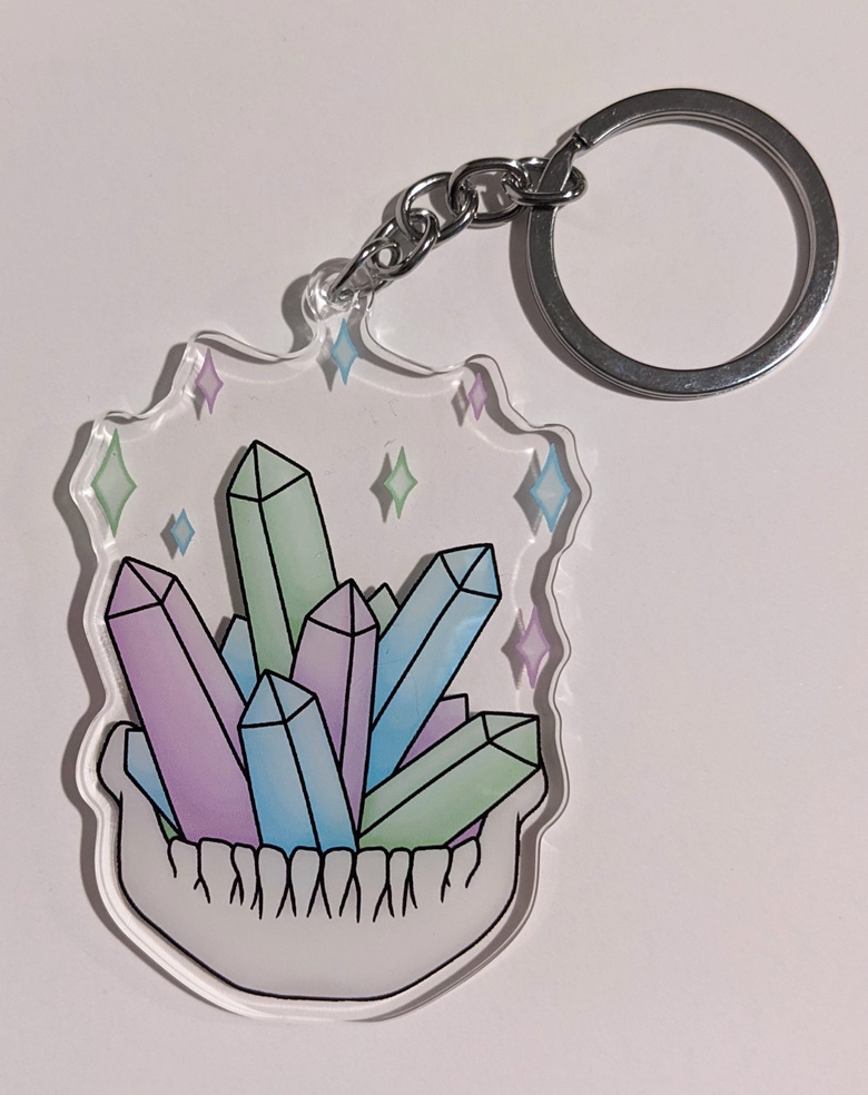 Artemis Charms Key Chain