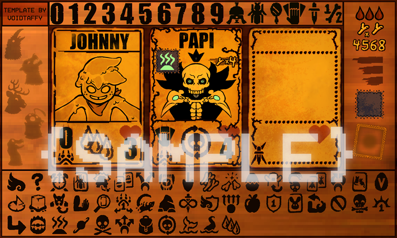 Inscryption Card (YCH Template) - Leg || VOIDtaffy's Ko-fi Shop - Ko-fi ...