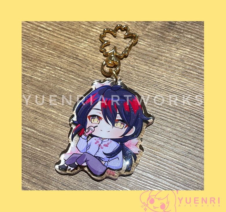 Luxiem Acrylic Charms (Sakura Bloom ver.) - Yuenri's Ko-fi Shop - Ko-fi ...