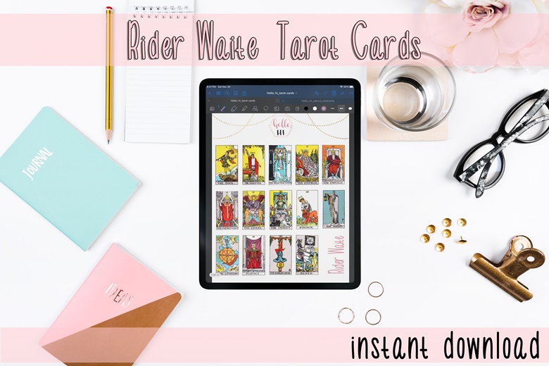Goodnotes - Rider Waite Tarot Card Digital Stickers - Alysia Lim's Ko-fi  Shop - Ko-fi ❤️ Where creators get support from fans through donations,  memberships, shop sales and more! The original 'Buy