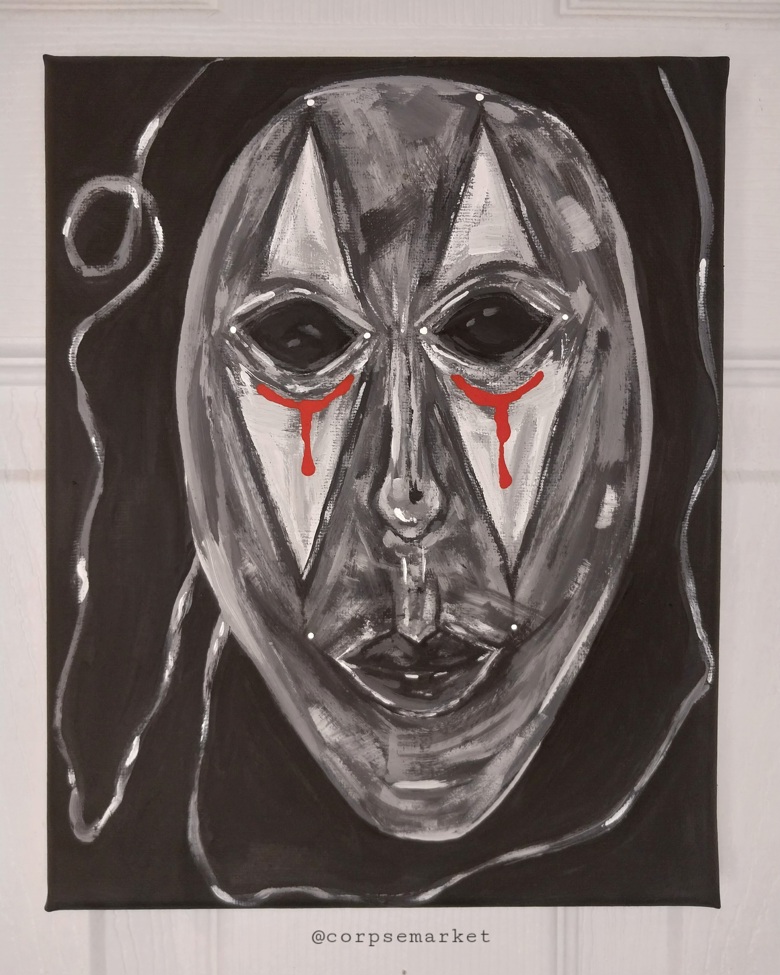 "Mask of Tragedy" - Corpse Market 's Ko-fi Shop