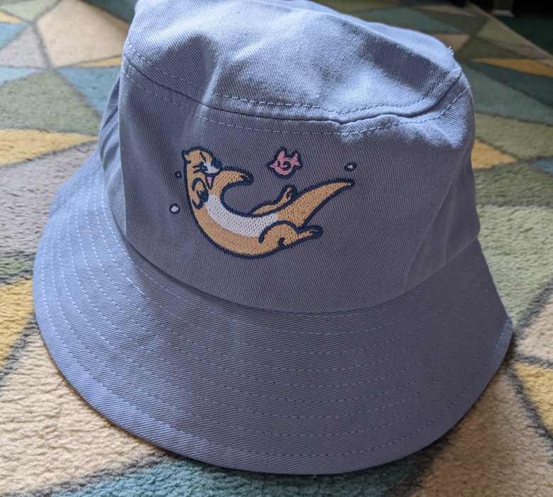 Otter Bucket Hat 簾 - Jamie Kaye's Ko-fi Shop - Ko-fi ️ Where creators ...