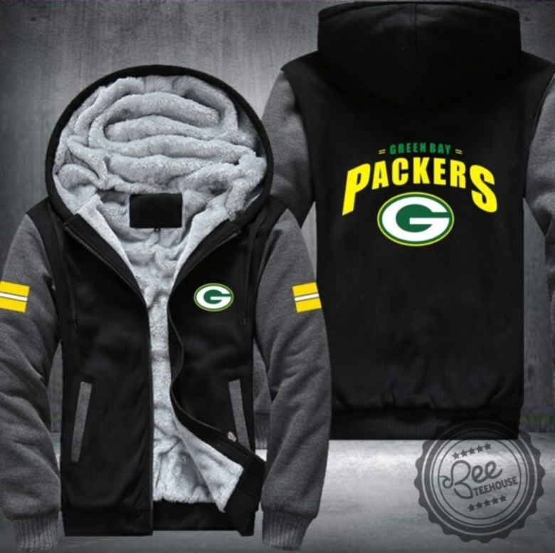 Green Bay Packers Jacket Leather 3D Printed Tshirt Sweatshirt Hoodie M ...