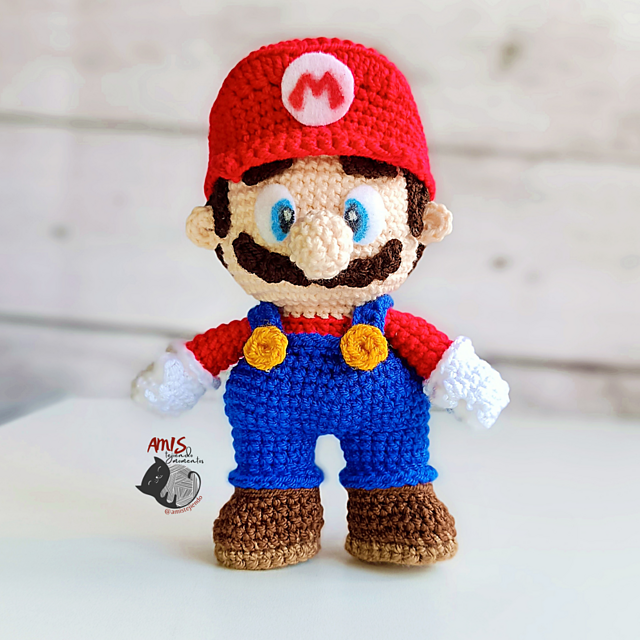 Mario Bros Amigurumi Pattern - Amis Tejiendo Momentos's Ko-fi Shop - Ko ...