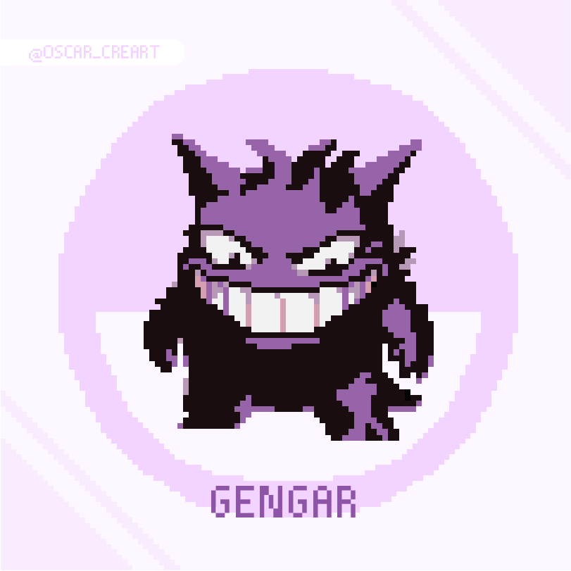 Wallpaper ghost crew Gastly Haunter Gengar - Pokemon blue/red version ...