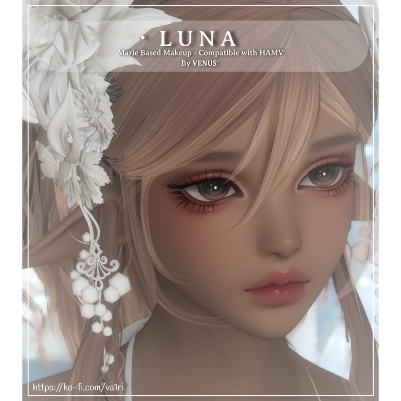 ・LUNA Makeup for Most Female Faces・ - 퐕퐄퐍퐔퐒⁺'s Ko-fi Shop - Ko-fi ️ ...