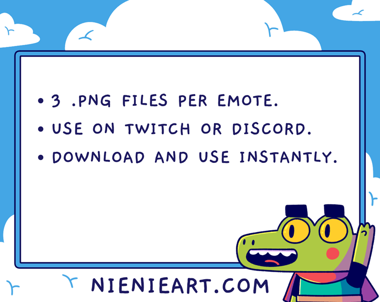 Nugget Love Animated Emote - BandiBean's Ko-fi Shop - Ko-fi