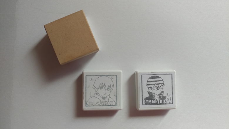 Soul Eater Fire Force Sho Kusakabe and Death the Kid Custom Stamps