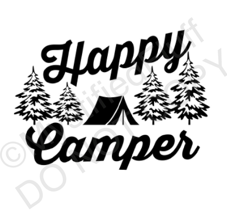 Happy Camper - SVG & PNG bundle - Elaine Goicea's Ko-fi Shop - Ko-fi ❤️  Where creators get support from fans through donations, memberships, shop  sales and more! The original 'Buy Me