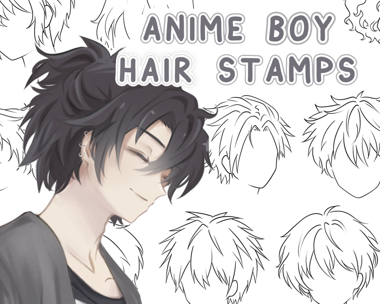 Anime Girl Hair Stamps - v ✿'s Ko-fi Shop - Ko-fi ❤️ Where creators get  support from fans through donations, memberships, shop sales and more! The  original 'Buy Me a Coffee' Page.