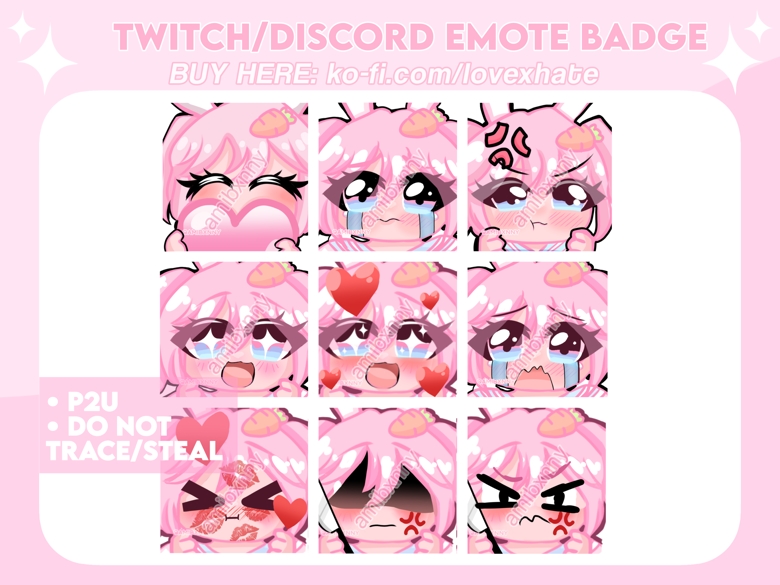 Twitch Emotes] [Speed Illustrate] Anime Glasses - YouTube