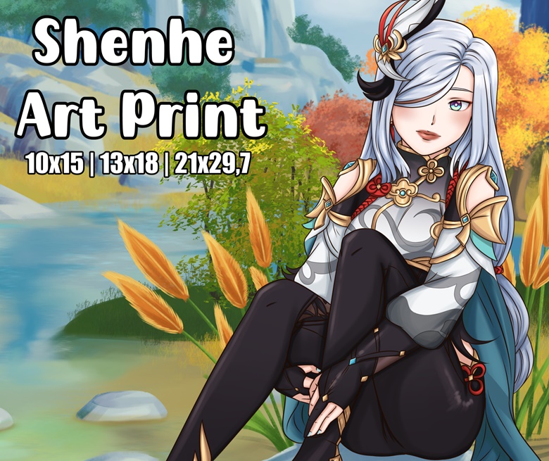 Shenhe Browse Shenhe with collections of Anime, Art, Fanart