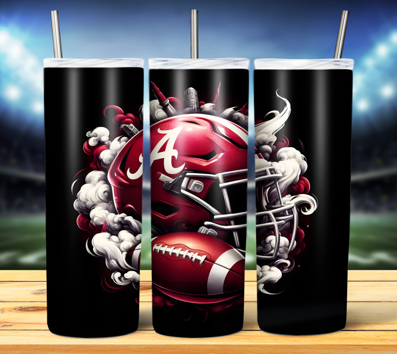 COLLEGE FOOTBAL HELMET SMOKES BUNDLE | TUMBLER + PNG DESIGN FILES ...