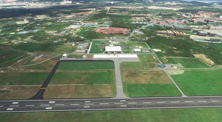 Lapangan Terbang Sandakan (WBKS) v0.1.2 - Flight Simulator Malaysia's ...