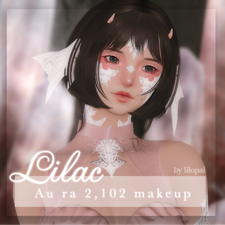 [Lilac] makeup for au ra face 2/102 - Opal Corner's Ko-fi Shop - Ko-fi ...