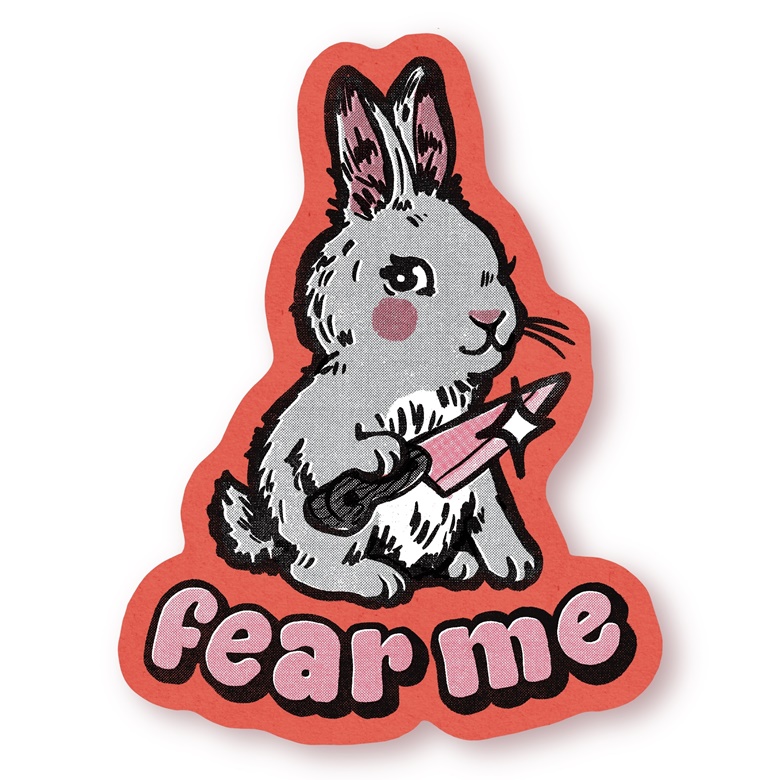 Fear me | Vinyl Sticker - Jubs Sticker Club's Ko-fi Shop - Ko-fi ️ ...