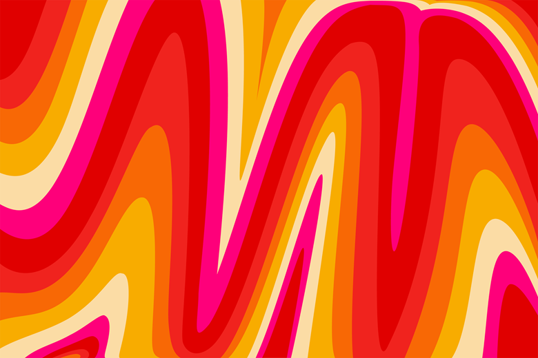 70s groovy background