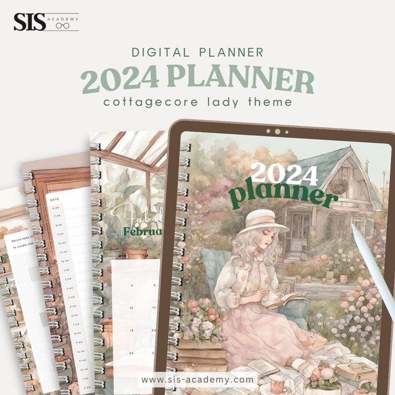 2024 digital planner by Sis Academy
