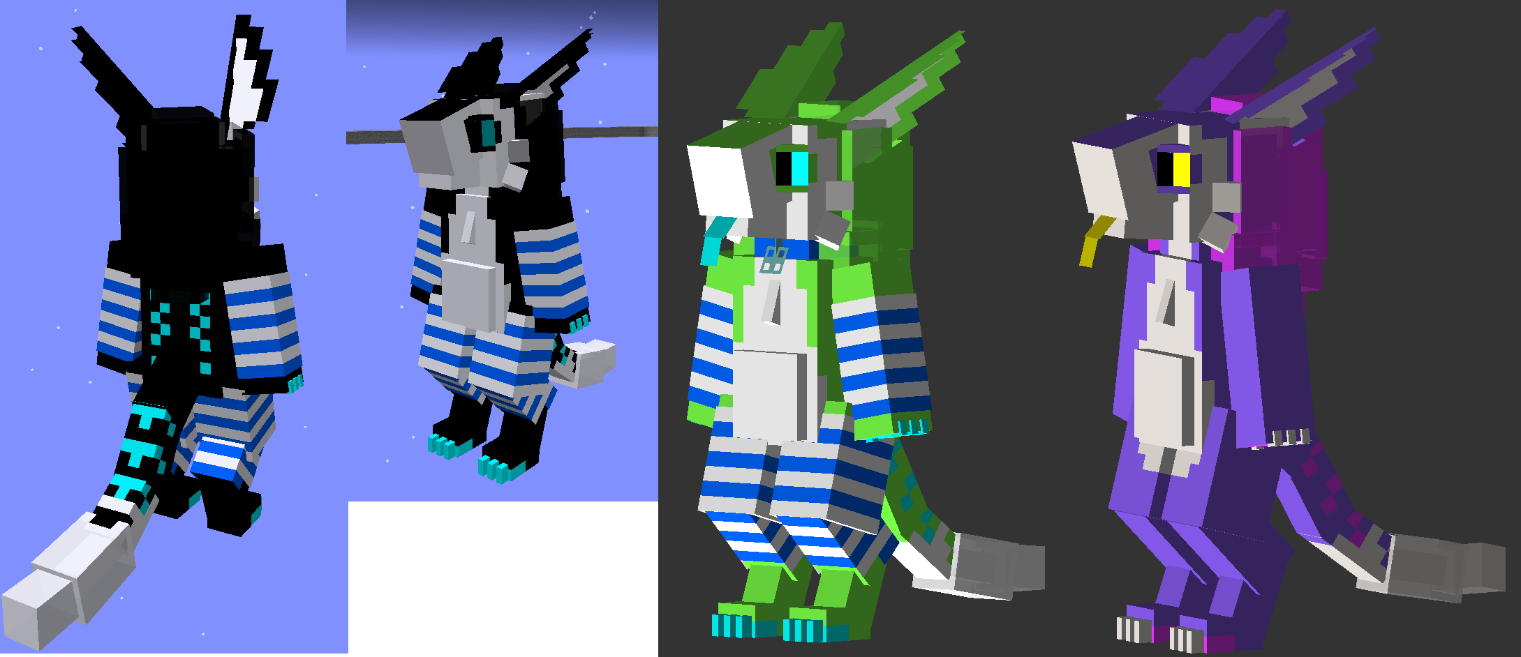 MC CPM Mod Sergal Model .CPMProject File - RowanWyvern's Ko-fi