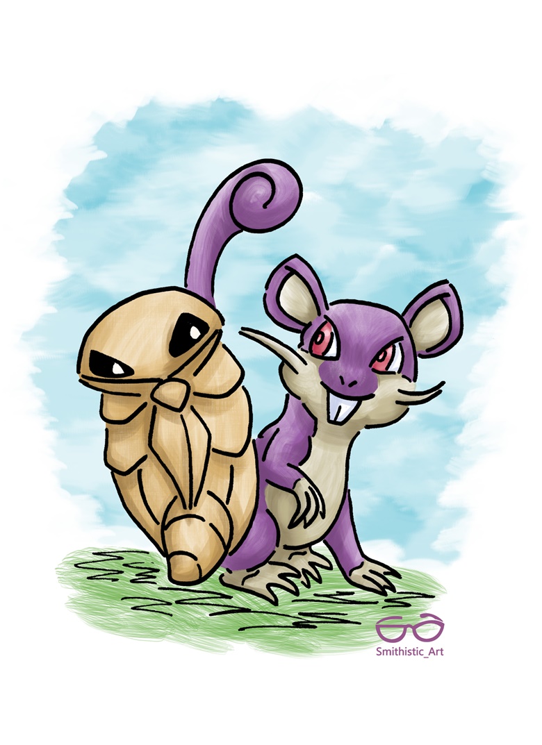 Kakuna Rattata - Smithistic Art's Ko-fi Shop - Ko-fi ️ Where creators ...