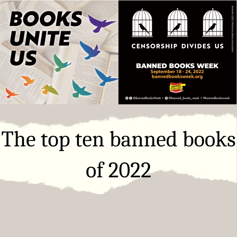 The top ten banned books of 2022 Kofi ️ Where creators get support