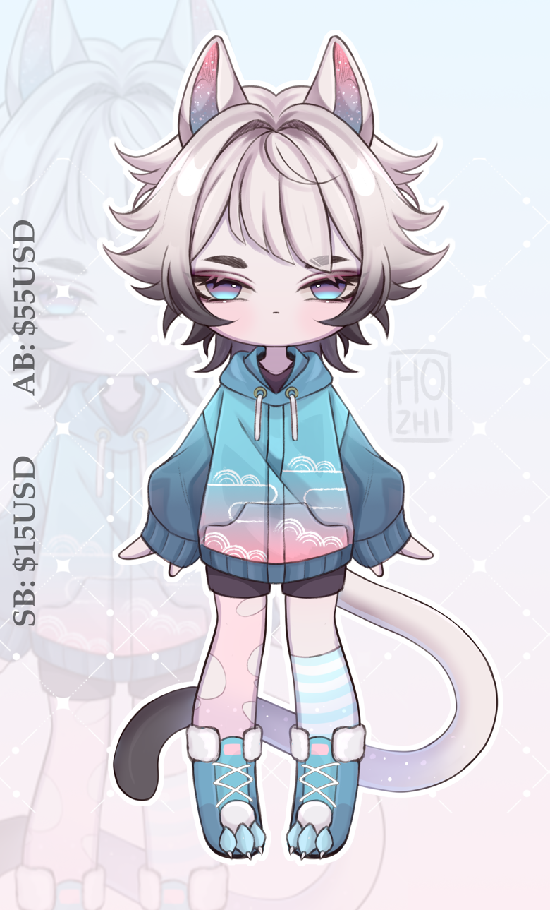 F2U - BASE FULLBODY CHIBI. - HOZHI's Ko-fi Shop - Ko-fi ❤️ Where creators  get support from fans through donations, memberships, shop sales and more!  The original 'Buy Me a Coffee' Page.