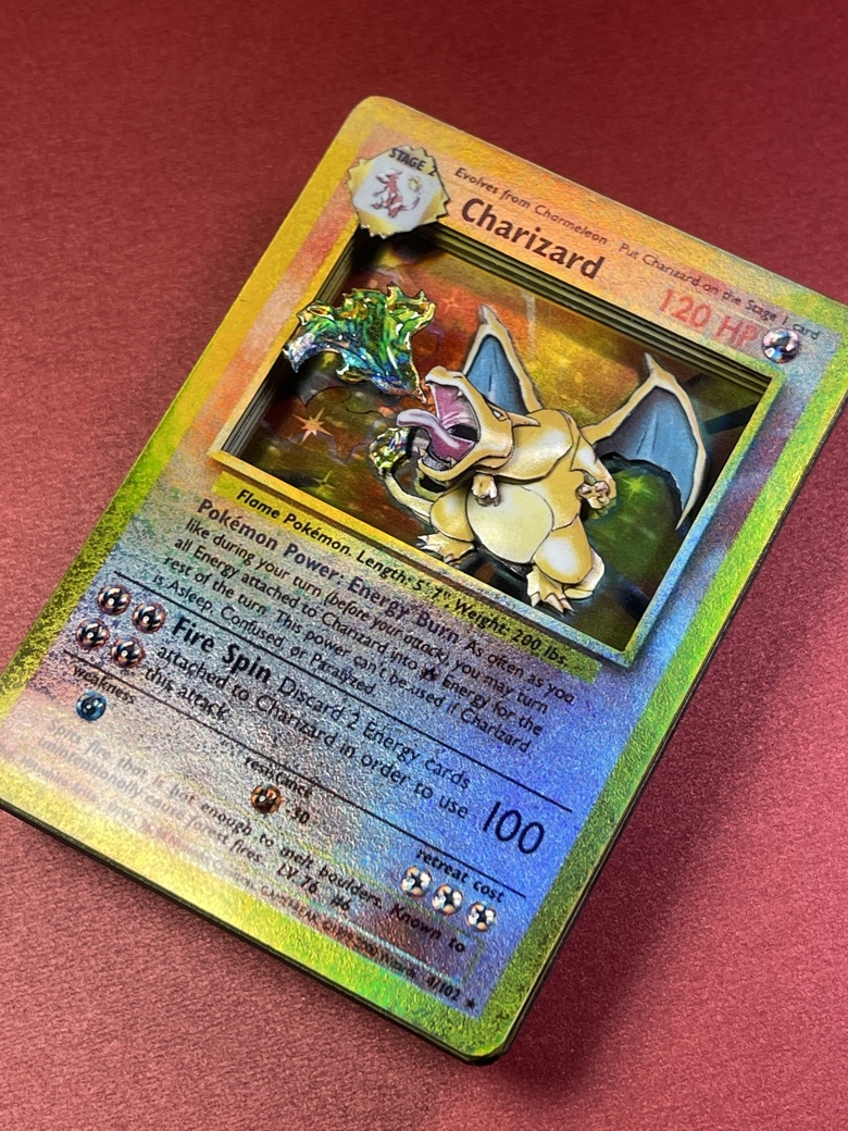 Shadowbox: Ancient Mew (Pokémon) - Sunforge Cards's Ko-fi Shop