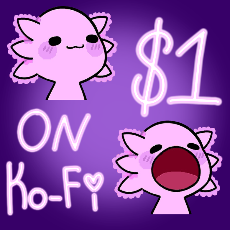 Axolotl Pop Emote - AxolotlPotato's Ko-fi Shop - Ko-fi ️ Where Creators ...